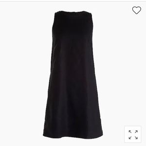JCrew button back shift black dress, size XS. Almost new. Wore once